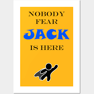 NOBODY FEAR - JACK Posters and Art